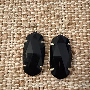 Kendra Scott Esme Earrings Black Opaque